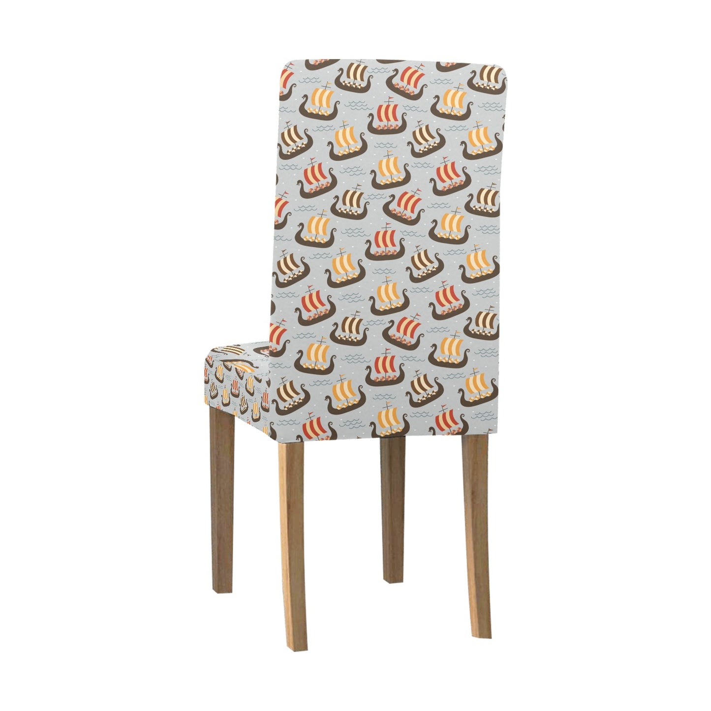 Vikings Print Design LKS308 Dining Chair Slipcover