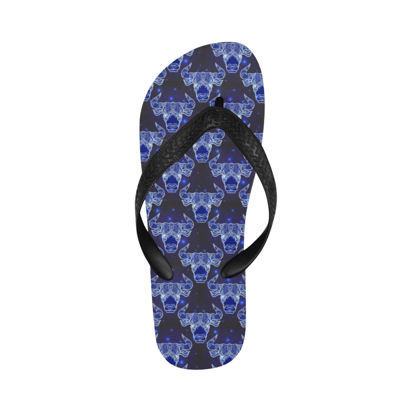 Taurus Print Design LKS302 Flip Flops
