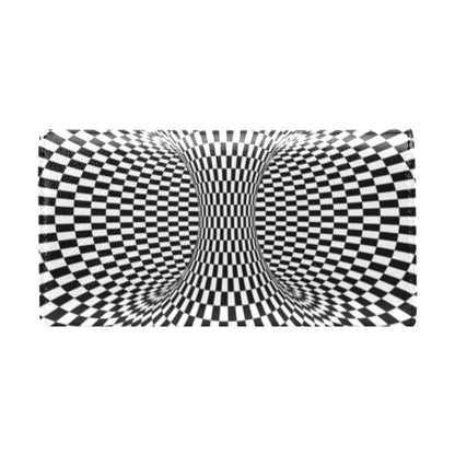 Optical illusion Projection Torus Women's Trifold Wallet