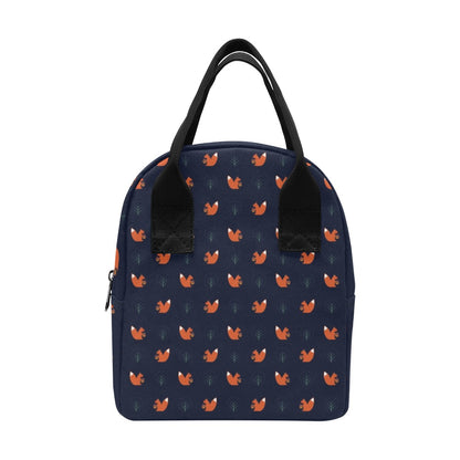 Squirrel Print Design LKS303 Insulated Lunch Bag