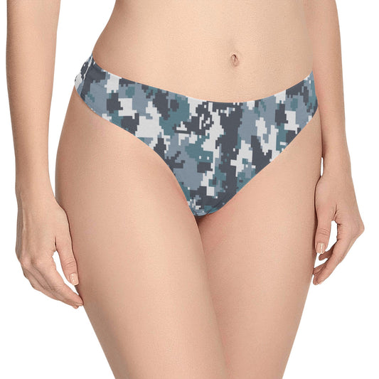 ACU Digital Urban Camouflage Women's Thongs