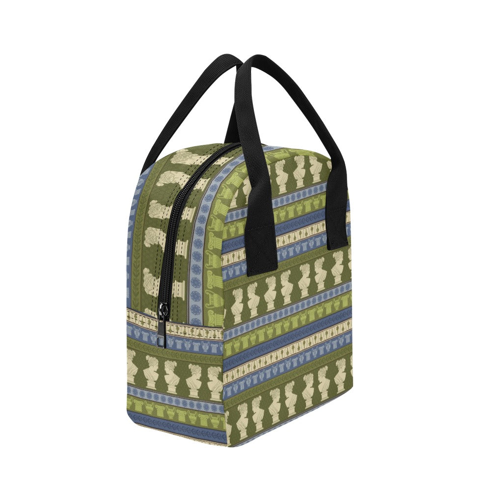 Ancient Greek Statue Print Design LKS301 Insulated Lunch Bag