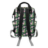 Hibiscus Tropical Print Design LKS309 Diaper Bag Backpack