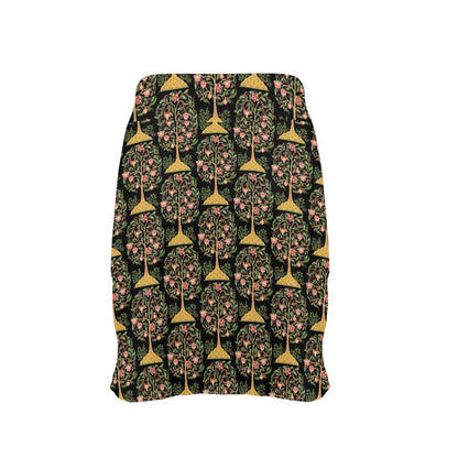 Tree Of Life Print Design LKS303 17" Golf & Pickleball Skort with Pockets