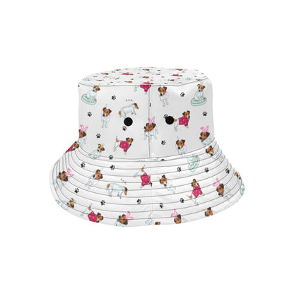Russell Terriers Print Design LKS308 Unisex Bucket Hat