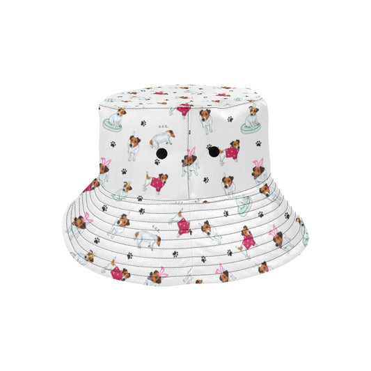 Russell Terriers Print Design LKS308 Unisex Bucket Hat