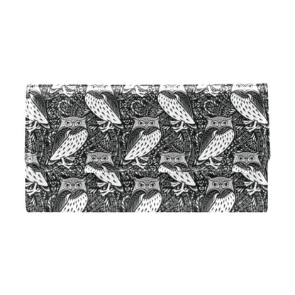 Tribal Pattern Print Design LKS308 Women's Trifold Wallet
