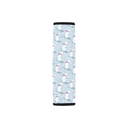 Ski Print Design LKS307 Car Seat Belt Cover