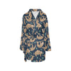 Sloth Print Design LKS307 Women's Fleece Robe