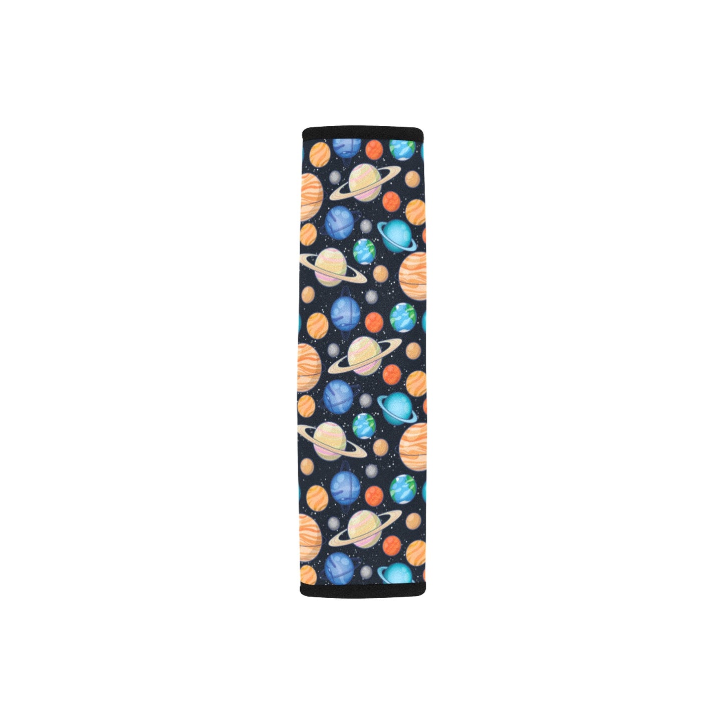 Planet Colorful Print Design LKS301 Car Seat Belt Cover