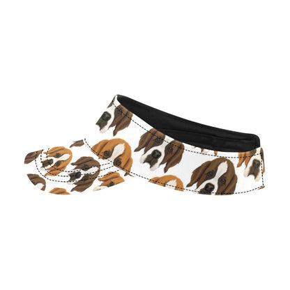 St Bernards Print Design LKS301 Unisex Sun Visor