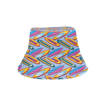 Surfboard Pattern Print Design LKS303 Unisex Bucket Hat