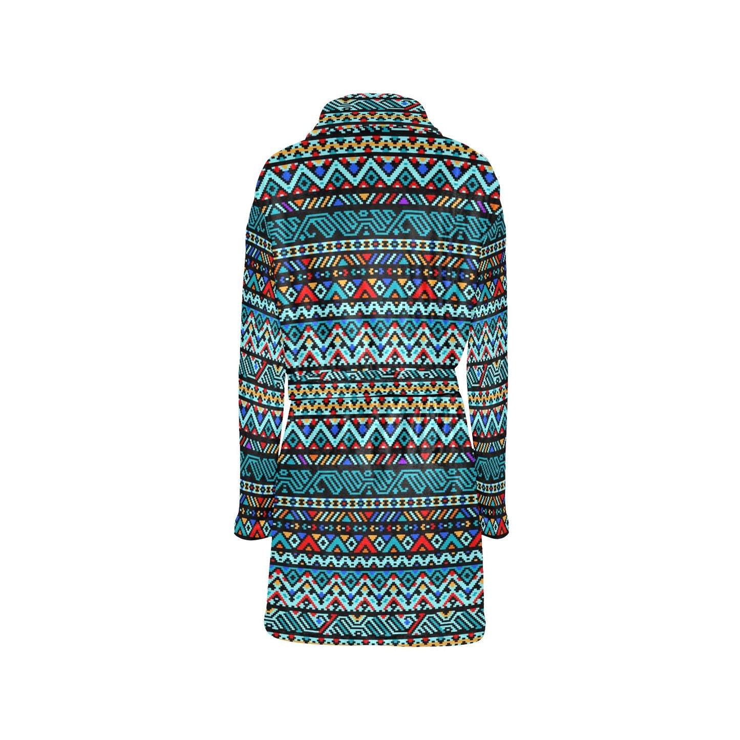 Southwestern Style Women's Fleece Robe
