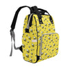 Bee Cute Print Design LKS308 Diaper Bag Backpack