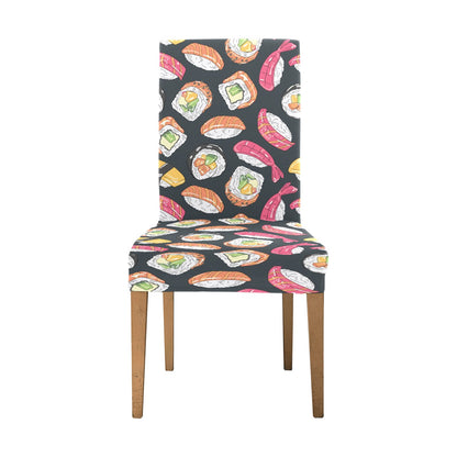 Sushi Print Design LKS306 Dining Chair Slipcover