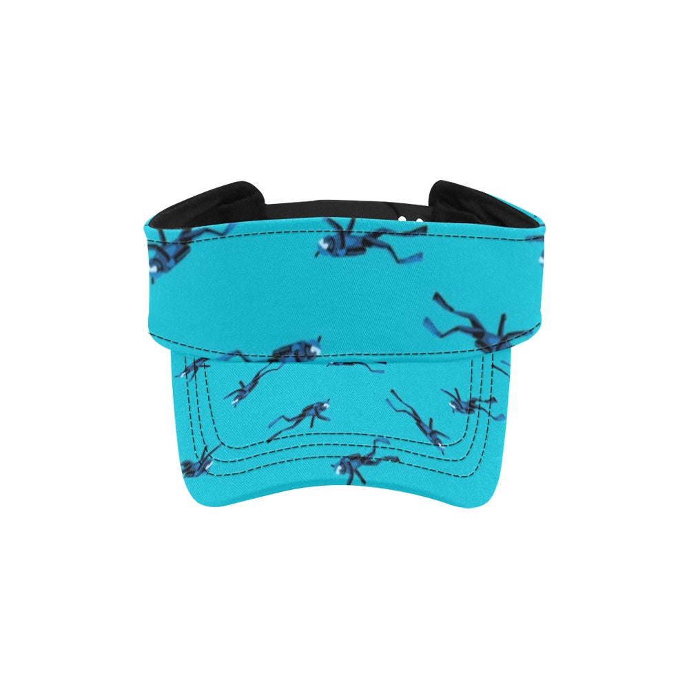 Scuba Driver Print Design LKS304 Unisex Sun Visor