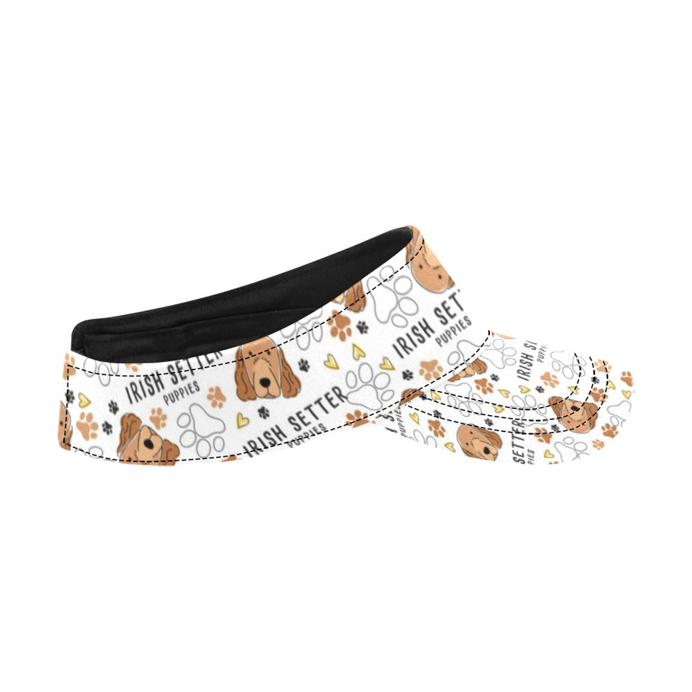 Setters Irish Print Design LKS301 Unisex Sun Visor