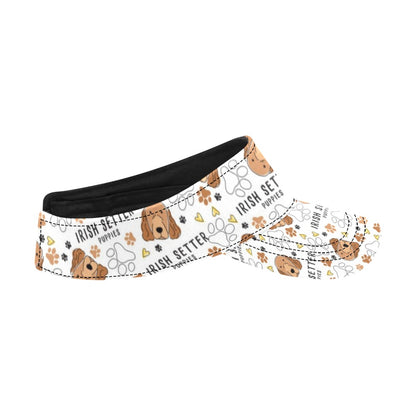 Setters Irish Print Design LKS301 Unisex Sun Visor