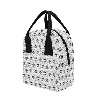 Siberian Huskies Print Design LKS305 Insulated Lunch Bag