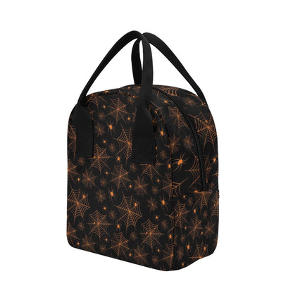 Spider Web Print Design LKS306 Insulated Lunch Bag