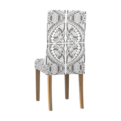 Samoan Style Print Design LKS301 Dining Chair Slipcover