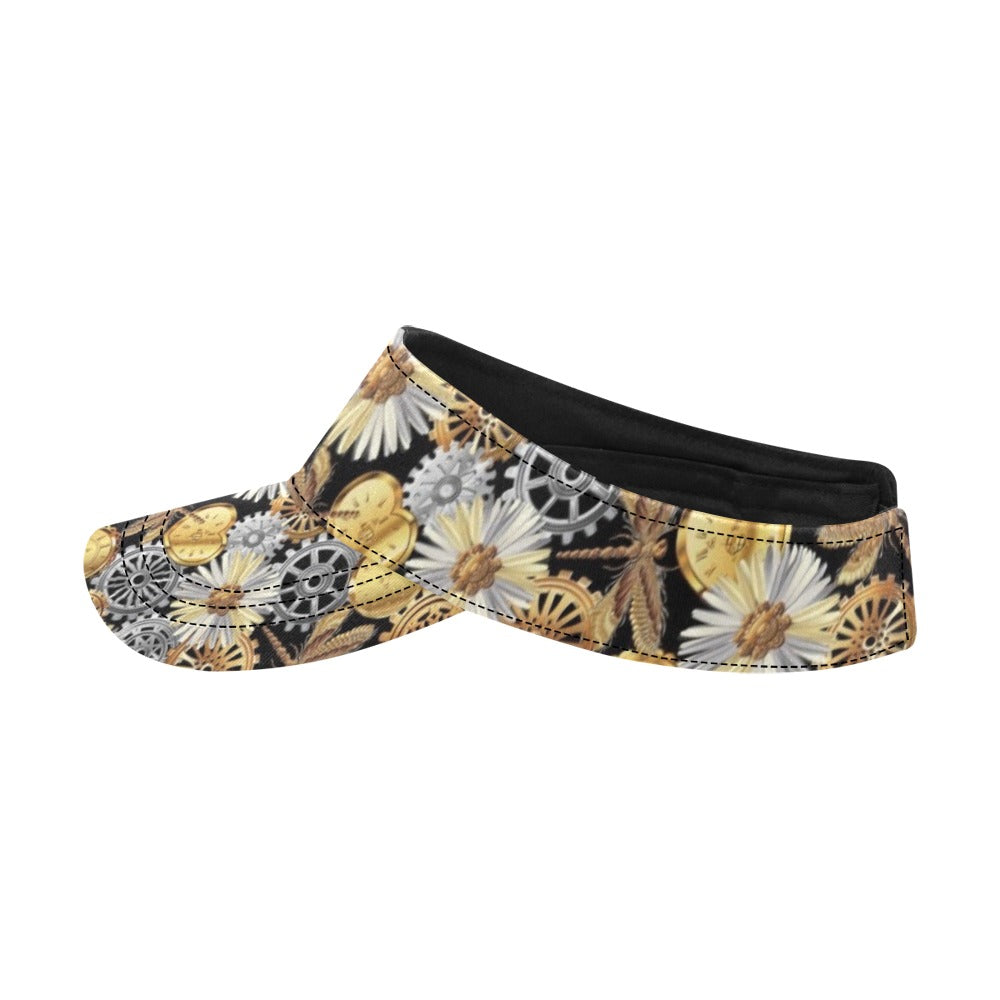 Steampunk Dragonfly Print Design LKS302 Unisex Sun Visor