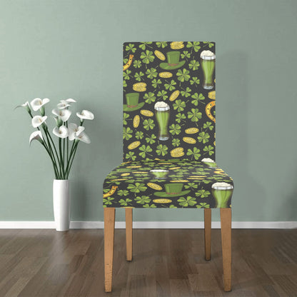 St Patricks Day Print Design LKS307 Dining Chair Slipcover