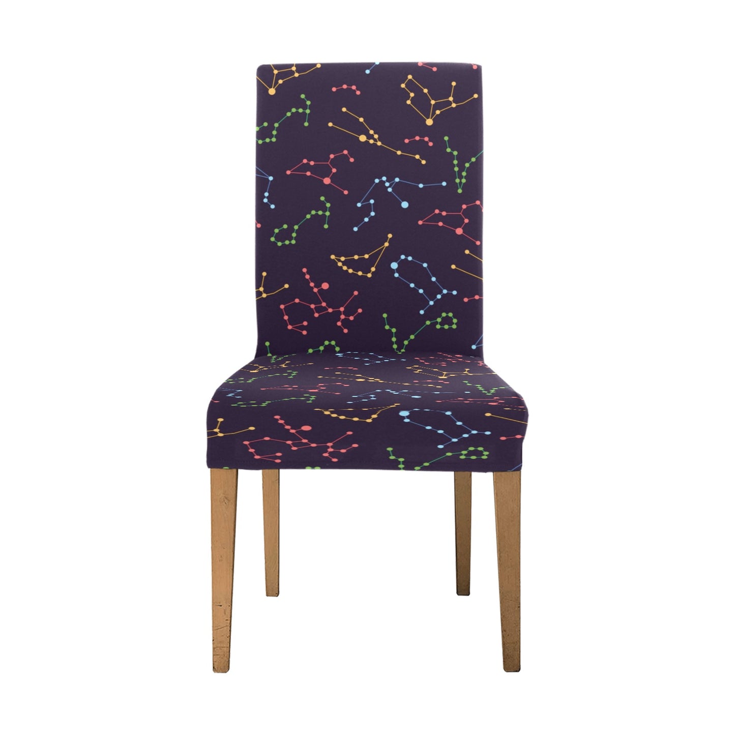 Zodiac Print Design LKS301 Dining Chair Slipcover