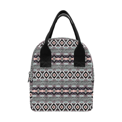 Safari Pattern Print Design LKS302 Insulated Lunch Bag