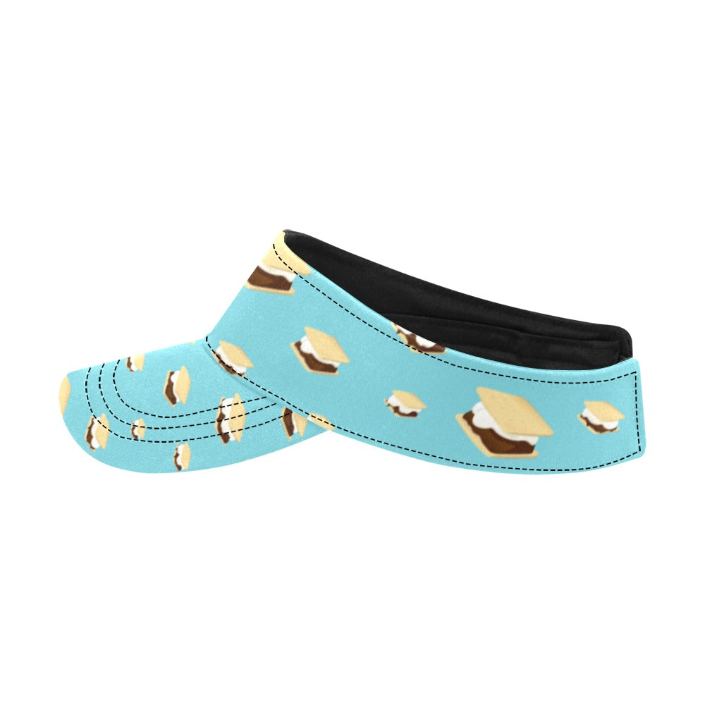 S_Mores Print Design LKS302 Unisex Sun Visor