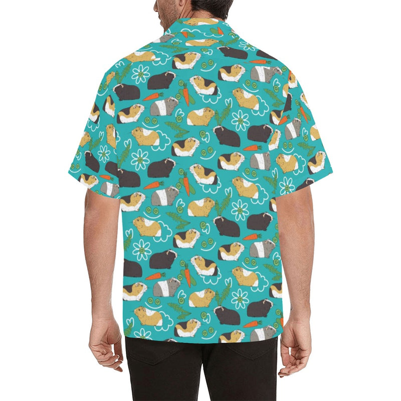 Guinea Pig Print Design LKS402 Men's Men's Hawaiian Shirt