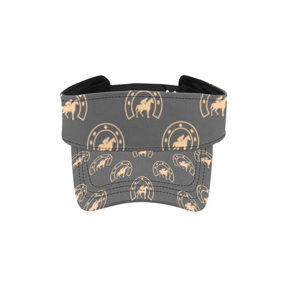 Horseshoe Print Design LKS306 Unisex Sun Visor