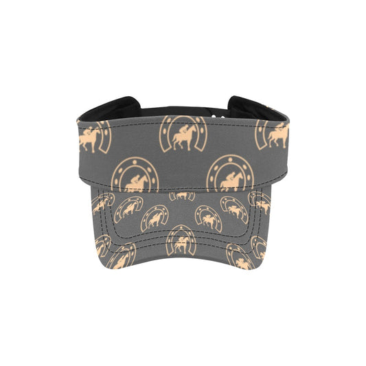 Horseshoe Print Design LKS306 Unisex Sun Visor
