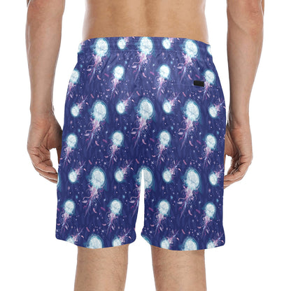 Jellyfish Cute Design Men's Swim Trunks Beach Shorts