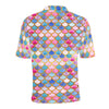 Scales Print Design LKS401 Men Polo Shirt