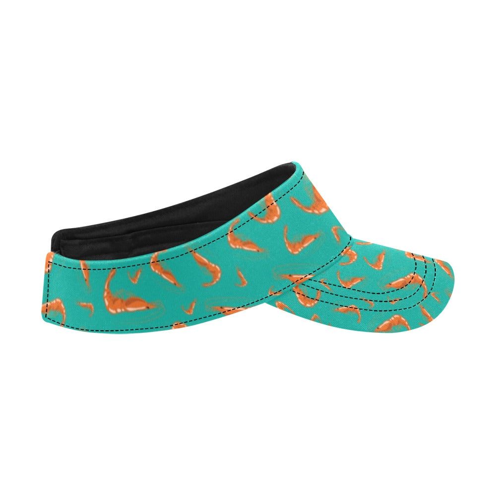 Shrimp Print Design LKS301 Unisex Sun Visor