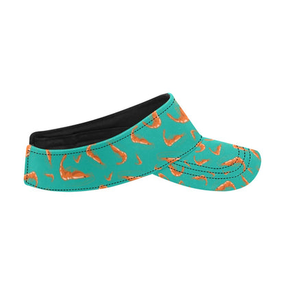 Shrimp Print Design LKS301 Unisex Sun Visor