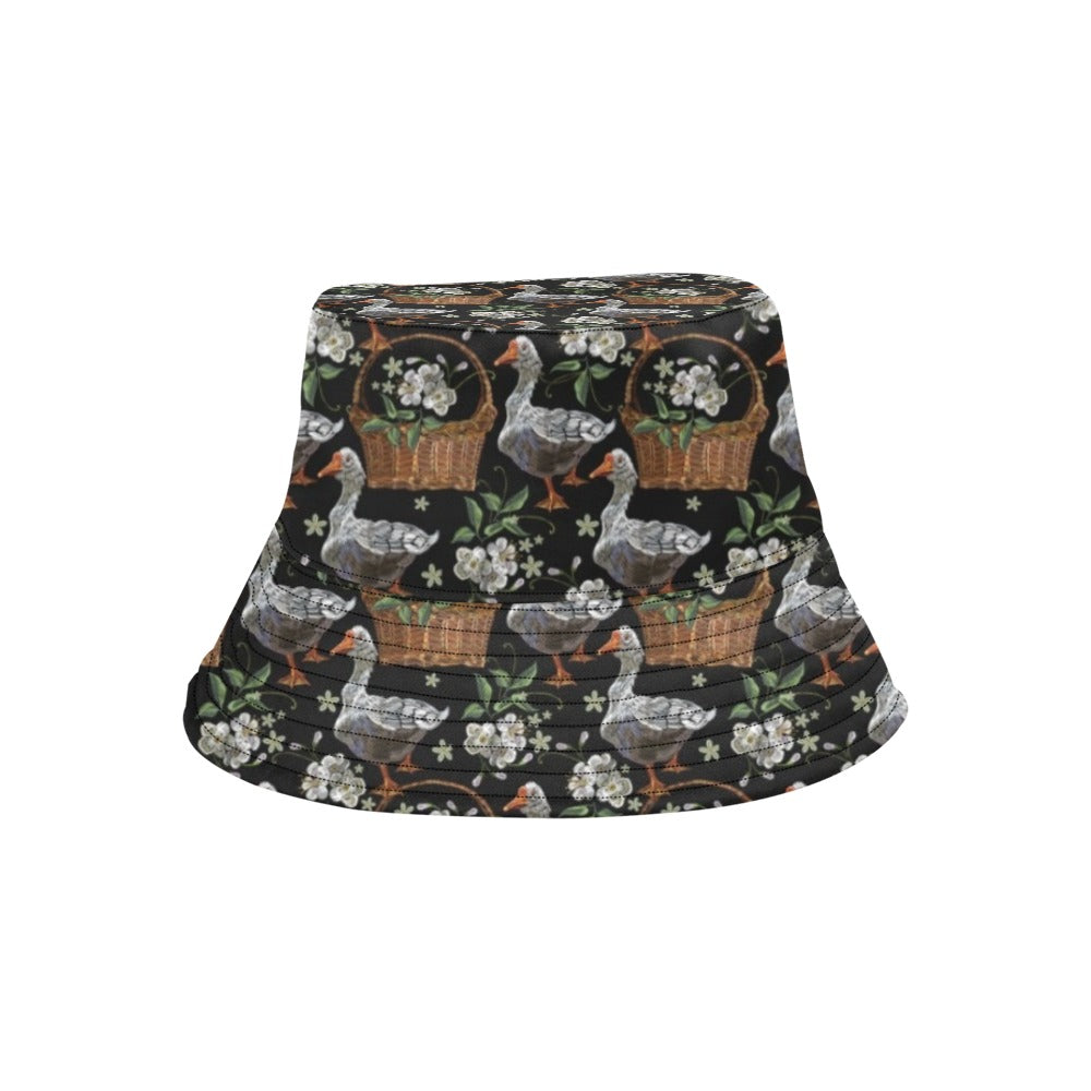 Goose Print Design LKS406 Unisex Bucket Hat