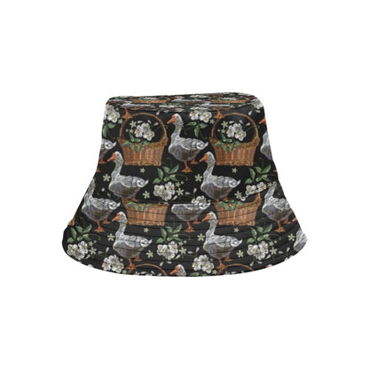 Goose Print Design LKS406 Unisex Bucket Hat