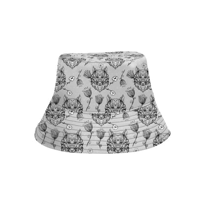 Tribal Pattern Print Design LKS306 Unisex Bucket Hat