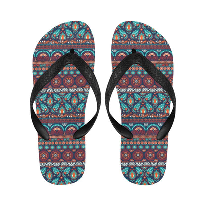 Suzani Print Design LKS302 Flip Flops