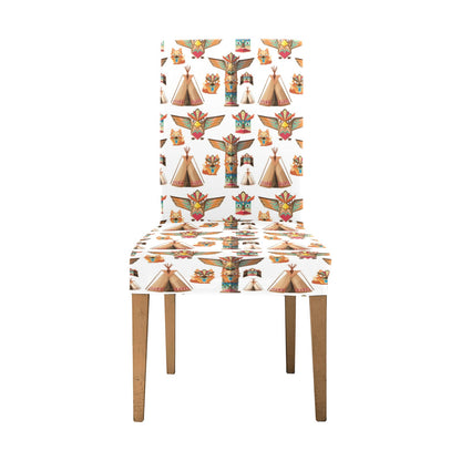 Totem Native Print Design LKS303 Dining Chair Slipcover
