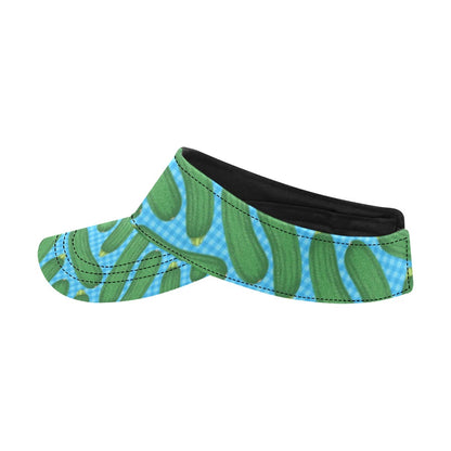 Zucchini Print Design LKS301 Unisex Sun Visor