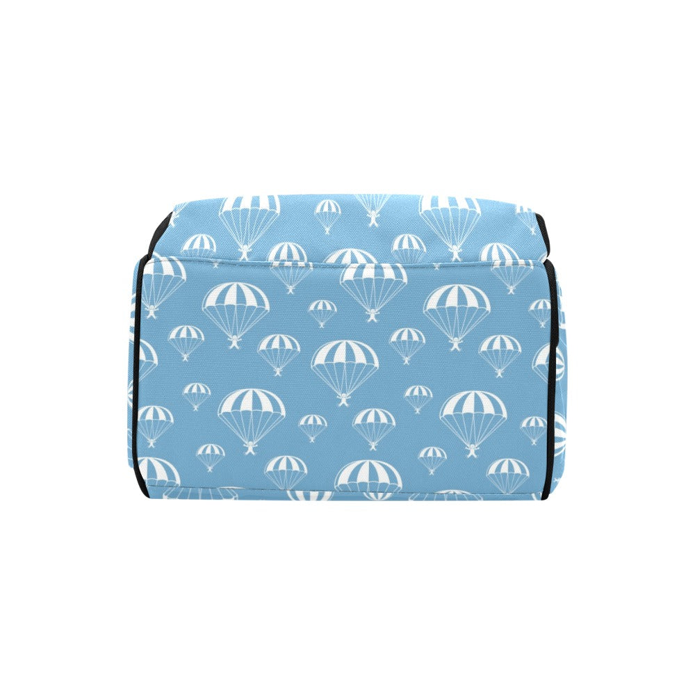 Skydiver Print Design LKS305 Diaper Bag Backpack