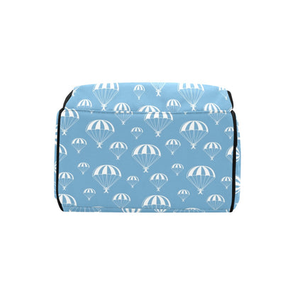 Skydiver Print Design LKS305 Diaper Bag Backpack