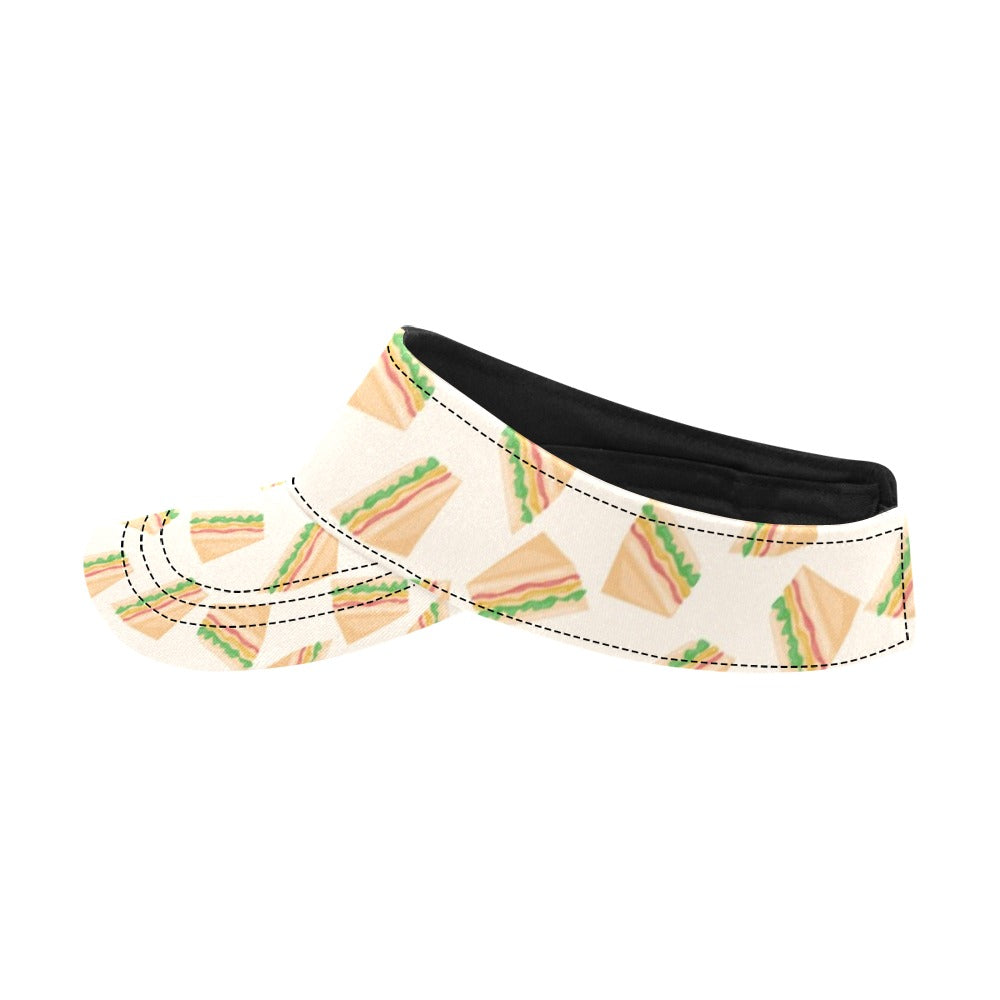 Sandwich Print Design LKS301 Unisex Sun Visor