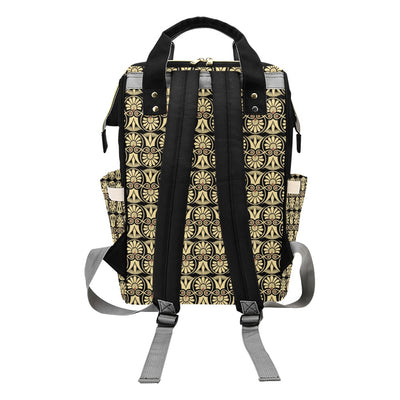 Ancient Greek Print Design LKS3014 Diaper Bag Backpack