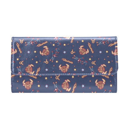 Taurus Print Design LKS304 Women's Trifold Wallet