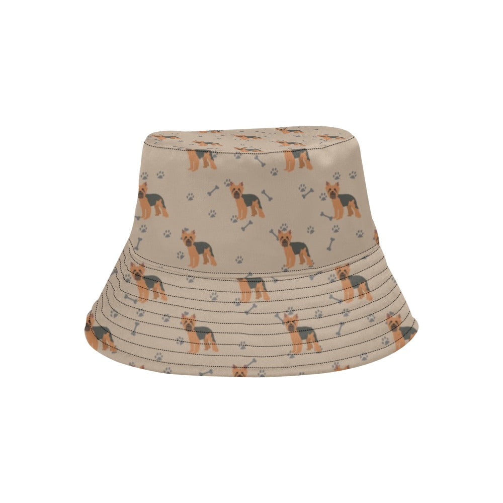 Yorkshire Terriers Print Design LKS305 Unisex Bucket Hat