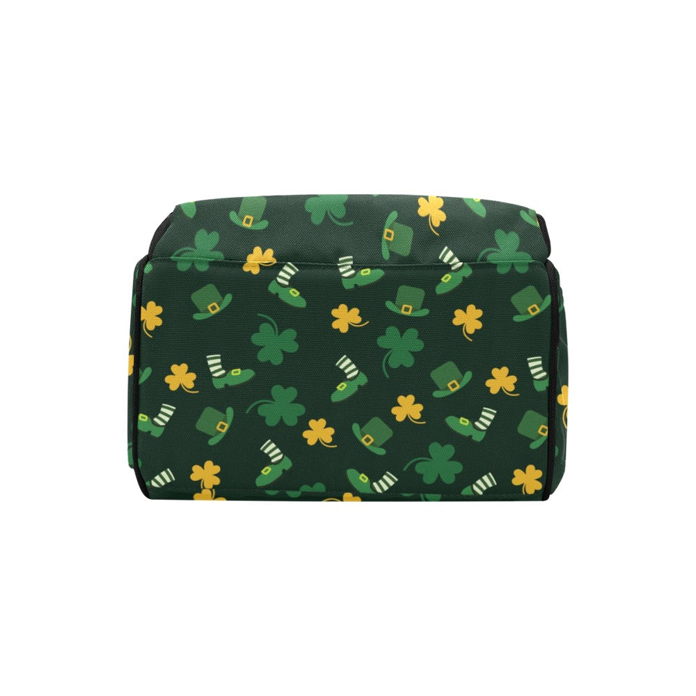 St Patricks Day Print Design LKS306 Diaper Bag Backpack